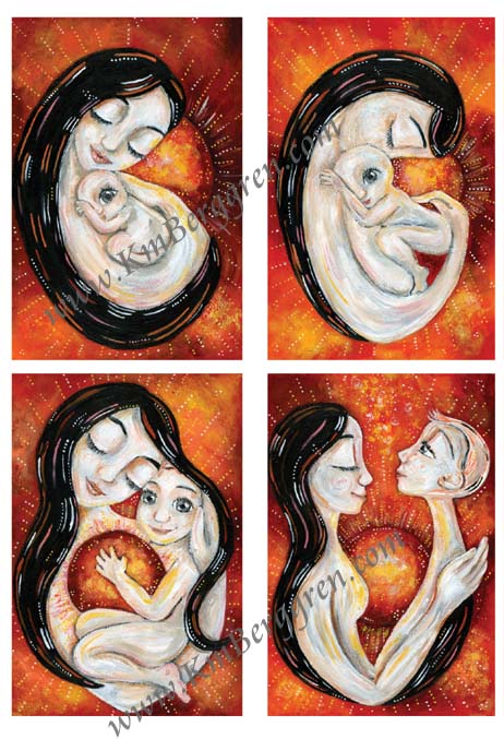 mother and son artwork, sunshine warm art, mom and boy, boy mama, momma of boys, sons