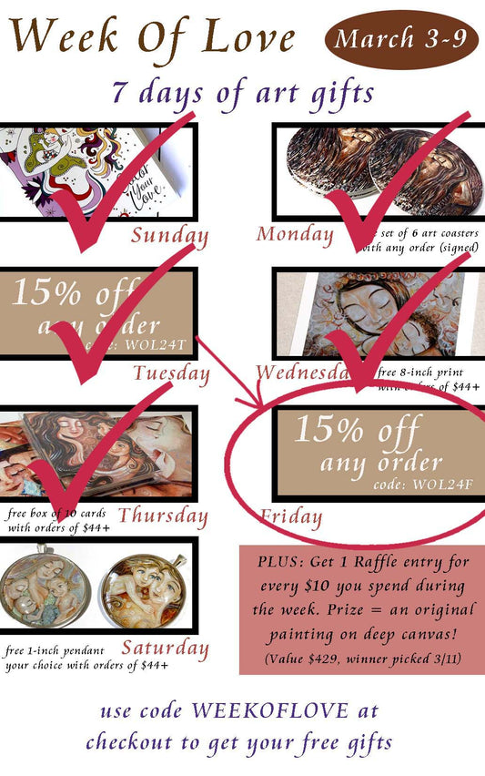 day 6/7 ♥ a Week Of Love coupon for you!