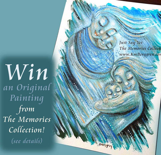 memory collection, memory artwork, mother child art, lactating parent art, non-binary parent, african american parent art, family paintings, art on paper, paint on paper, paintings of mothers and children, paintings of parents and children, nursing art