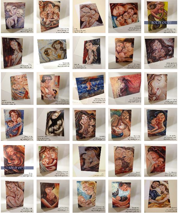 Discontinued ♥ Closing-Out 5x7 Art Cards