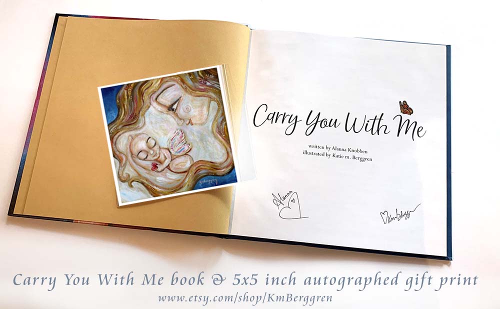 Save $6 ♥ Carry You With Me - Gift Set: Book & Print