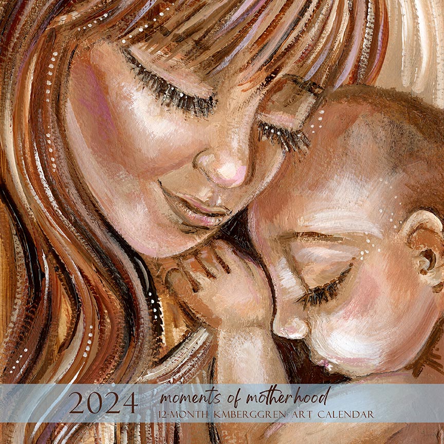 mother and child art calendar, keepsake calendar 2024, mom planner, calendar for moms, art calendar of mom and baby, pregnancy calendar, mom art planner, mother and child artwork on calendar, colorful art calendar, inspirational calendar, painting calendar, wall calendar art, frameable calendar 2024, kmberggren calendar, kim berggren art calendar, inexpensive gifts for moms, girlfriend gift, mom gifts, gifts under 25 for women