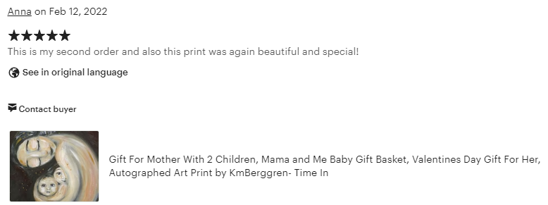 Time In - Mom Holding Kids Art Print
