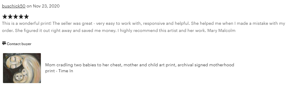 Time In - Mom Holding Kids Art Print