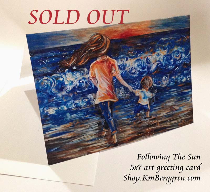 DISCONTINUED: Box of 10 5x7 inch Art Cards - Pregnancy, New Baby, Family - You Choose or I'll Create a Variety Set for You!