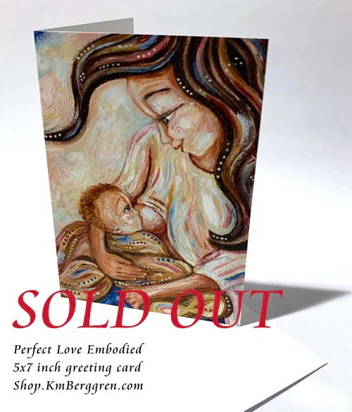 DISCONTINUED: Box of 10 5x7 inch Art Cards - Pregnancy, New Baby, Family - You Choose or I'll Create a Variety Set for You!