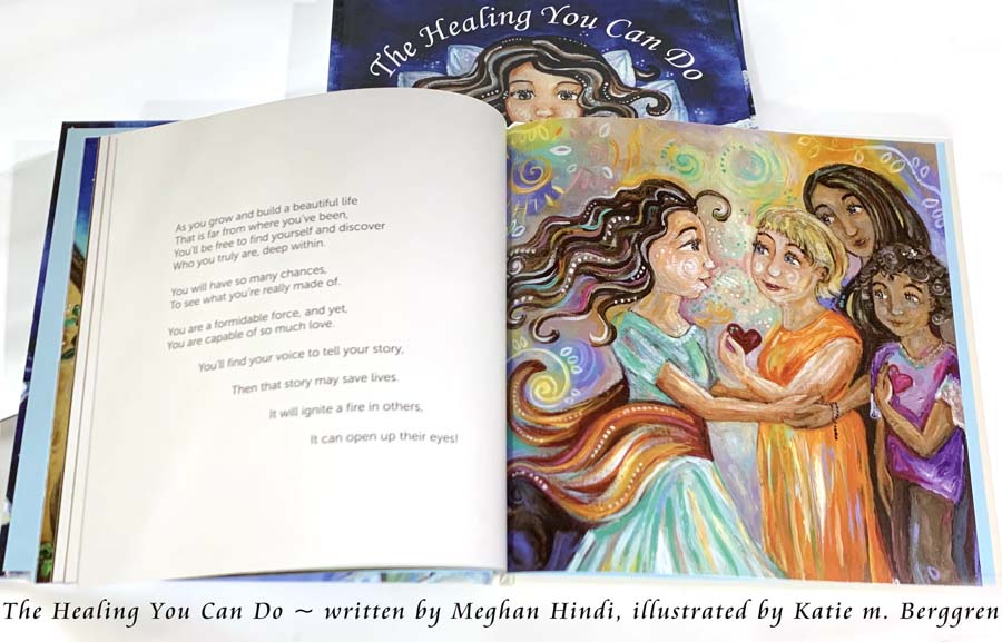 The Healing You Can Do trauma survivor keepsake, healing after childhood wounds, powerful book for healing after abuse, adult survivor of abuse story, tender love letter to your inner child, meghan hindi, katie m. berggren, poetry about abuse, poetry about surviving trauma