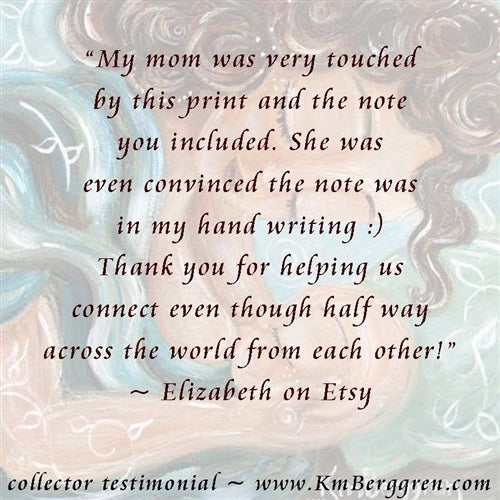 testimonial for monarch butterfly with mom and two kids art