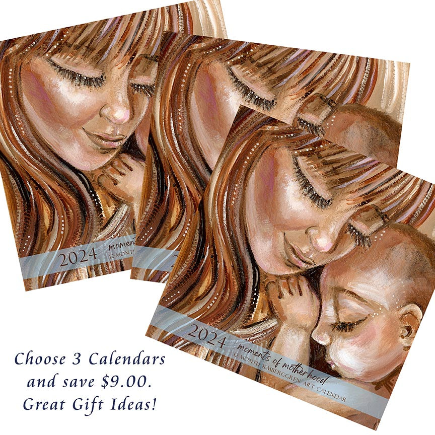 mother and child art calendar, keepsake calendar 2024, mom planner, calendar for moms, art calendar of mom and baby, pregnancy calendar, mom art planner, mother and child artwork on calendar, colorful art calendar, inspirational calendar, painting calendar, wall calendar art, frameable calendar 2024, kmberggren calendar, kim berggren art calendar, inexpensive gifts for moms, girlfriend gift, mom gifts, gifts under 25 for women