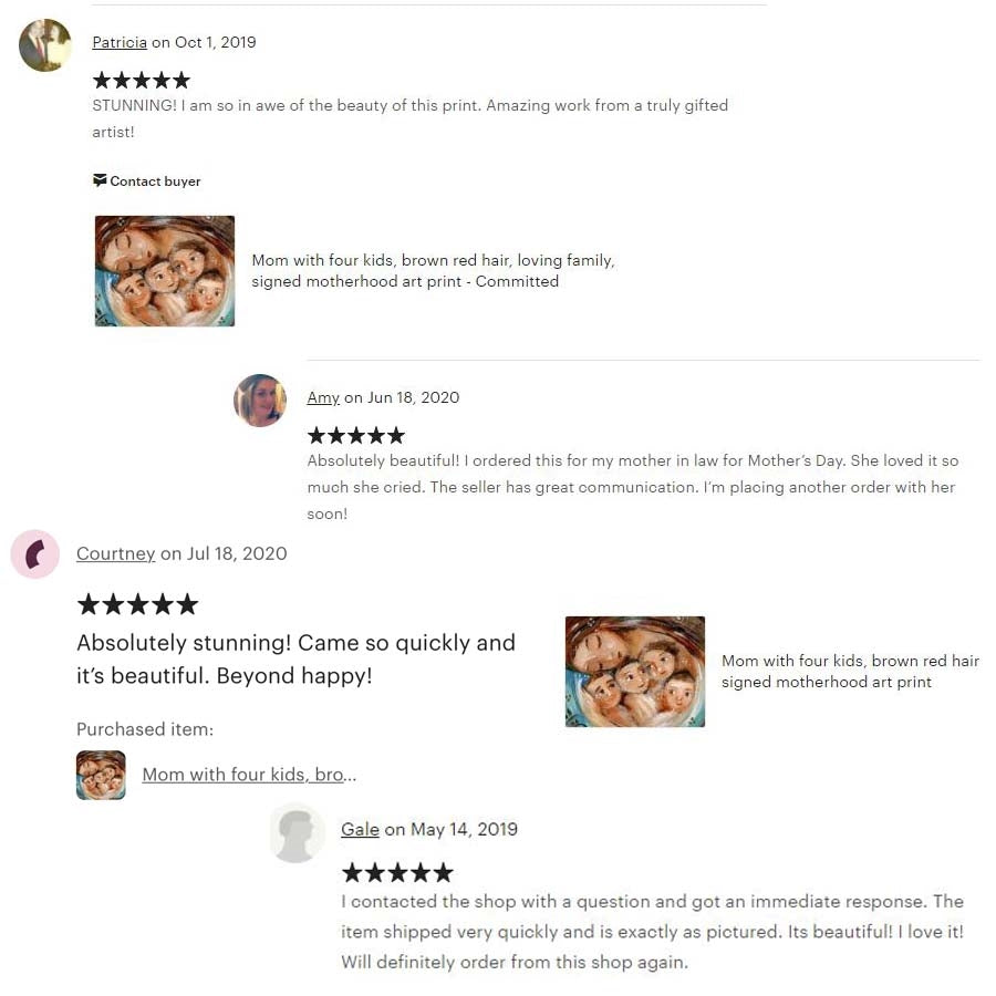 testimonial from KmBerggren art collecto