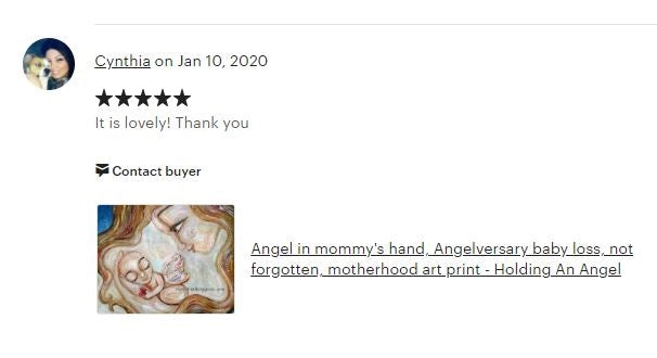 testimonial from a KmBerggren art collector