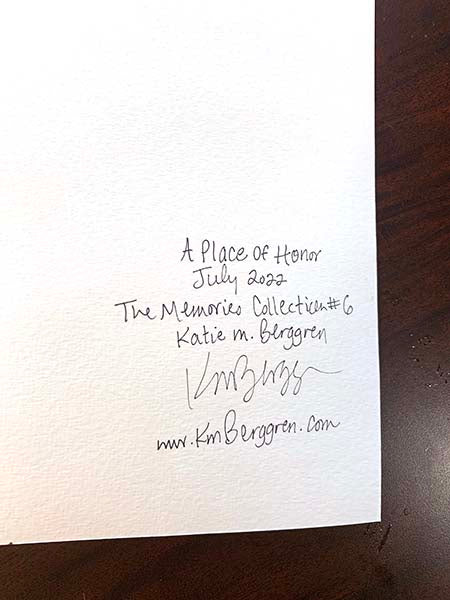 ►ONE AVAILABLE◄ A Place Of Honor - Original Painting on Paper from The Memories Collection