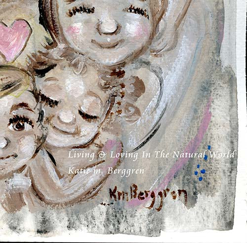 woman with six kids, mother of 6, grandma of 6, six grandchildren artwork, art print six kids, mom of 6 art, gift for mom of 6