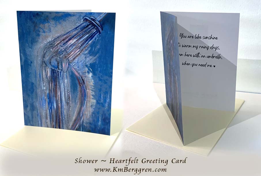 heartfelt greeting cards, mini art cards, note gift cards, note cards, gift cards, sentimental greeting card, heartfelt greeting card, send to someone who is sad, card for someone who is hurting, card for an old friend, silent story cards, kmberggren silent story, a silent story, wordless art book, companion cards, friendship cards