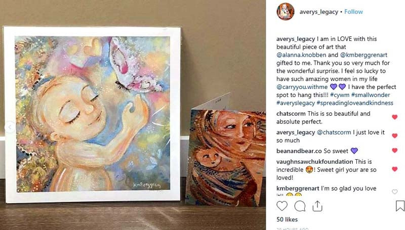 testimonial from a KmBerggren art collector