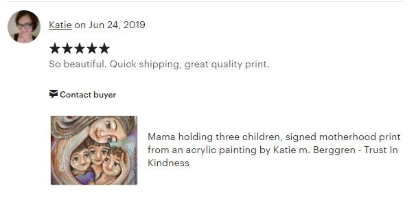 testimonial from a KmBerggren art collector