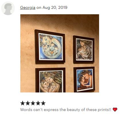 framed KmBerggren art prints by a collector