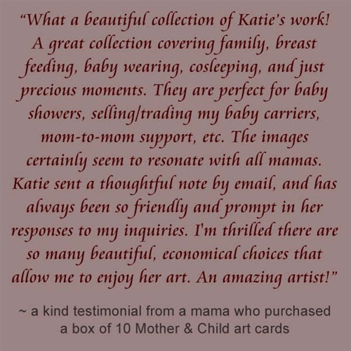 testimonial for kmberggren art greeting cards