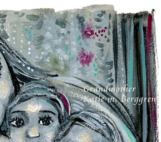 grandma gift for mothers day, gift for grandma from five kids, grandmother of five art, grandma painting