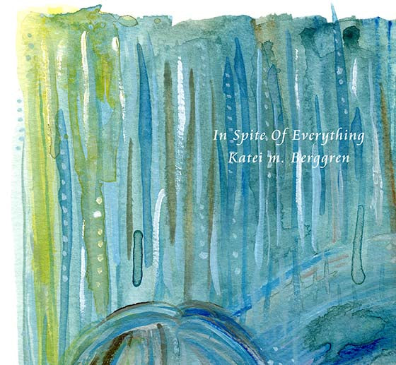 emotional art, sad woman painting, rain painting, raining blue art, emotional artwork, depression painting, hope painting