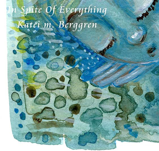 emotional art, sad woman painting, rain painting, raining blue art, emotional artwork, depression painting, hope painting