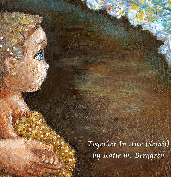 mother and two sons on the beach art, beach art of mom and kids, mom of 2 sons, watching the ocean artwork, beach house wall decor, beach loving woman art, beach lover mom gift, brothers on the beach painting, paintings of the ocean, paintings of the sea, seaside painting