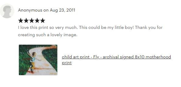 testimonial from a KmBerggren art collector