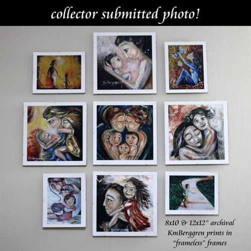 framed KmBerggren art prints by a collector