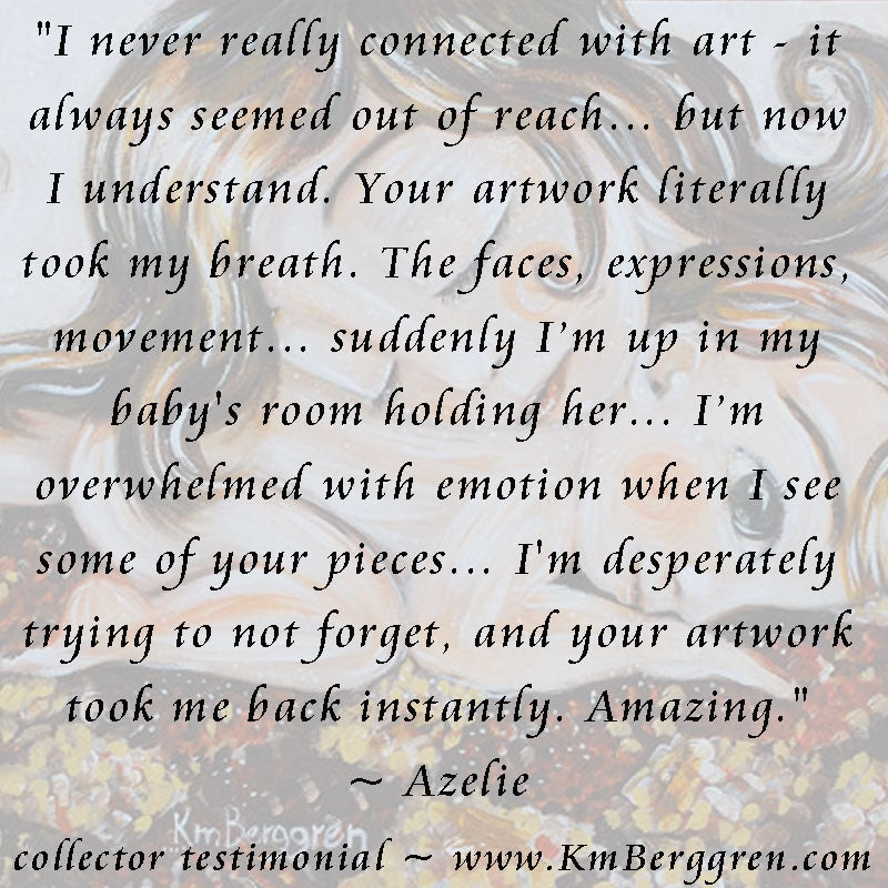 testimonial from a KmBerggren art collector