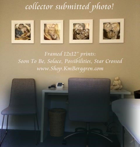 framed KmBerggren art prints by a collector