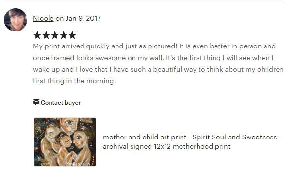 testimonial from a KmBerggren art collector