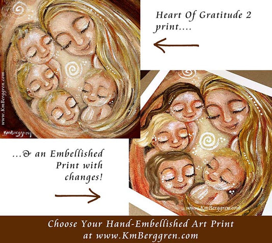 personalized motherhood art prints on paper, ready to frame