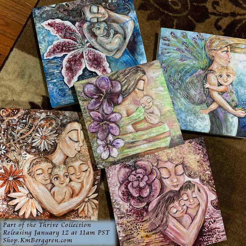The Thrive Collection - brand new paintings