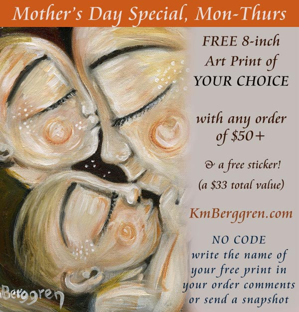 Ends Today - Mother's Day Special - Local Art Event May 6th