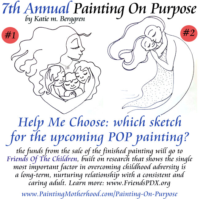 Thrive Collection - 7th Annual Painting On Purpose - Choose A Sketch!