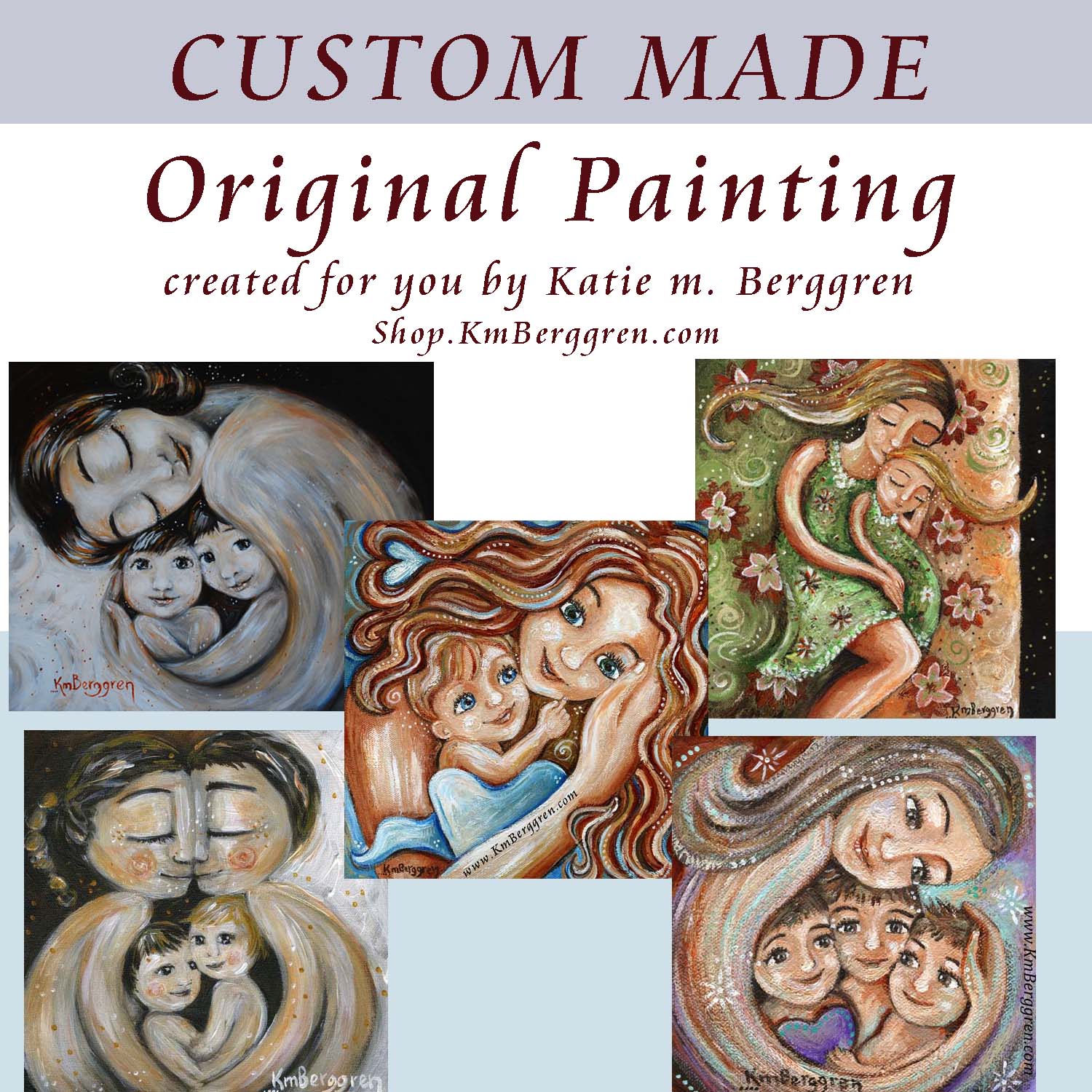 Personalized Art For Wife, Custom Gift for a Mom