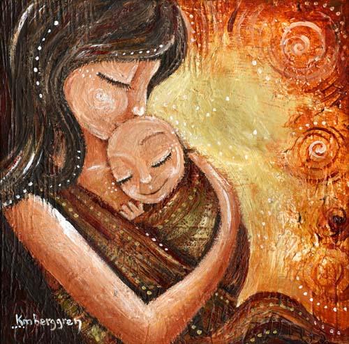 Babywearing Art, Wear Baby Gifts