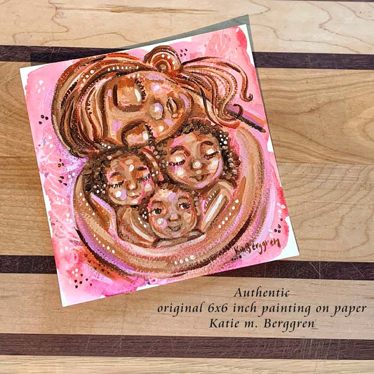 ►Original Available◄ Authentic - Original 6x6 Painting on Paper