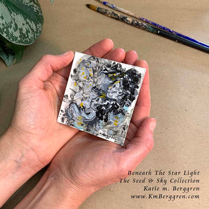 ►ONE AVAILABLE◄ Beneath The Star Light - Original Miniature Fine Art Painting on Paper