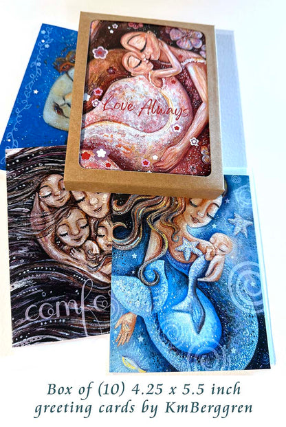 ALL NEW STYLES! Box of (10) 4.25 x 5.5 inch Art Greeting Cards - You Choose or I'll Create a Variety Set for You!
