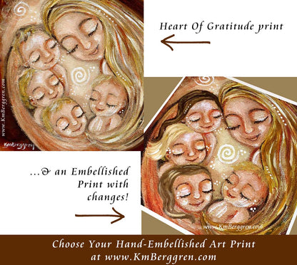 personalized art print, custom hair and eye colors, change colors on art print, custom family art print, 