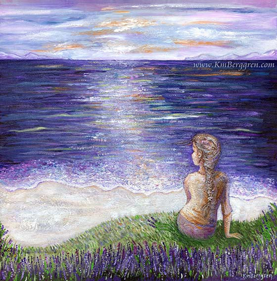 ►SOLD◄ Grace & Calm - Original 20x20 Open Skies Painting