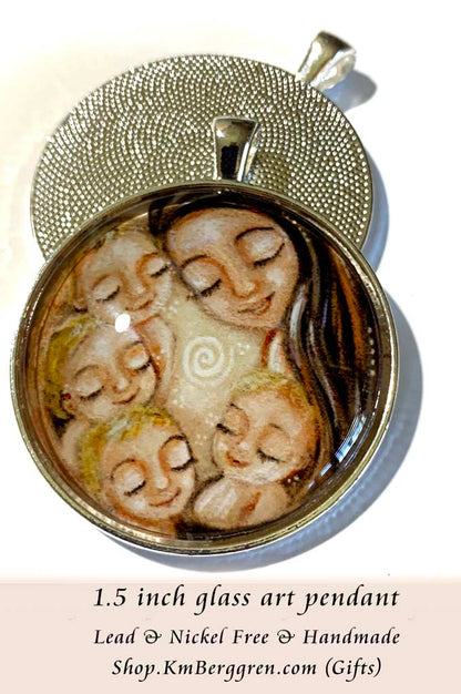 Custom Pendant, You Choose the Center Art