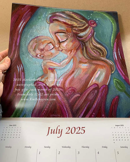 2025 Limited Edition Release, Signed Motherhood Art Calendar