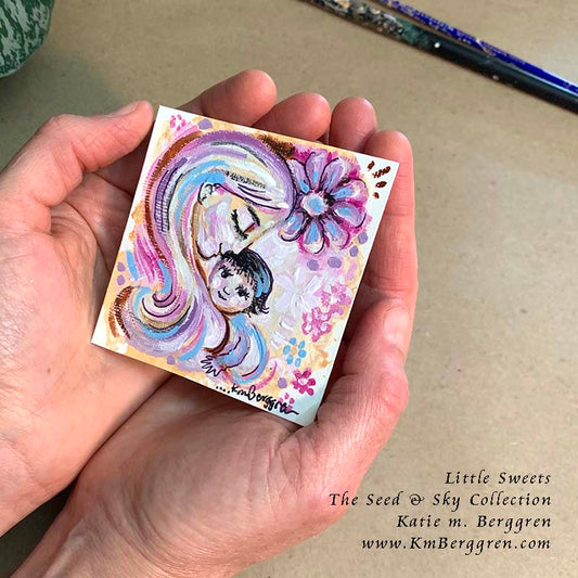 ►ONE AVAILABLE◄ Little Sweets - Original Miniature Fine Art Painting on Paper