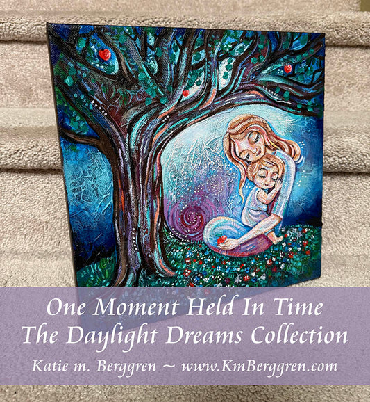 ►ONE AVAILABLE◄ One Moment Held In Time - PAINTING ON PURPOSE - Original 12x12 Painting On Purpose Painting