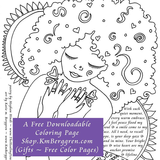 Free Inspirational Motherhood Coloring Pages - Downloadable!