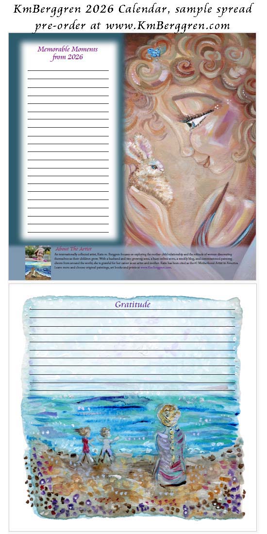 2026 Limited Edition 9x9 inch Signed Art Calendar