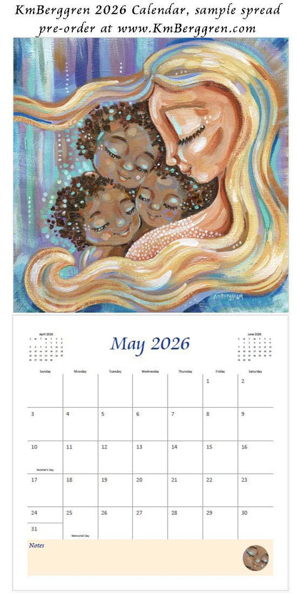 2026 Limited Edition 9x9 inch Signed Art Calendar