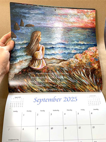 2025 Limited Edition Release, Signed Motherhood Art Calendar